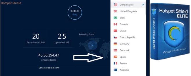 Hotspot Shield VPN Elite 12.1.2 Email And Password With License Key