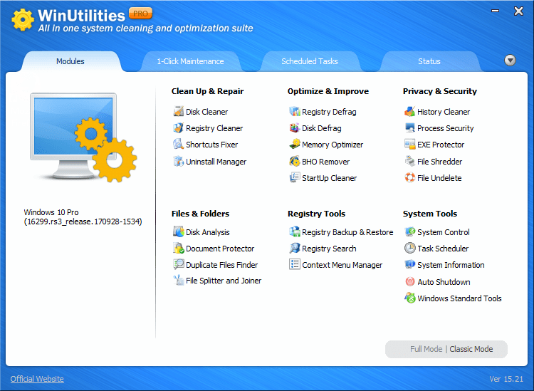 WinUtilities Pro 15.78 License Code And Name With 100% Working